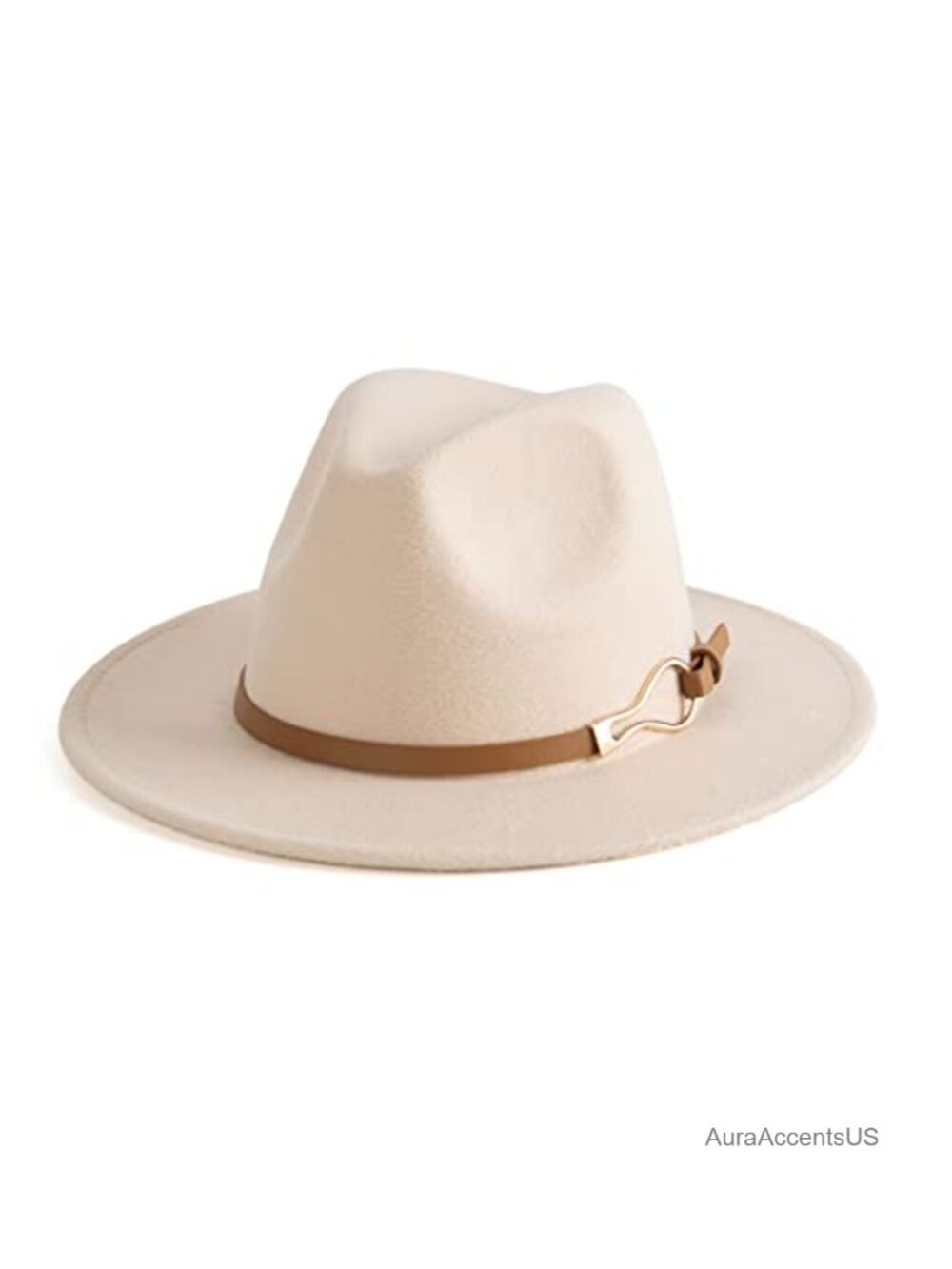 Wide Brim Fedora Floppy Panama Hat Cotton Polyester Adjustable